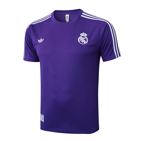 T Shirt Allenamento Real Madrid viola/Bianco 2025 2026