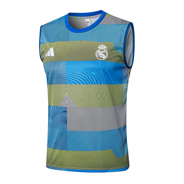 Canotta Allenamento Real Madrid Blu/Verde 2025 2026