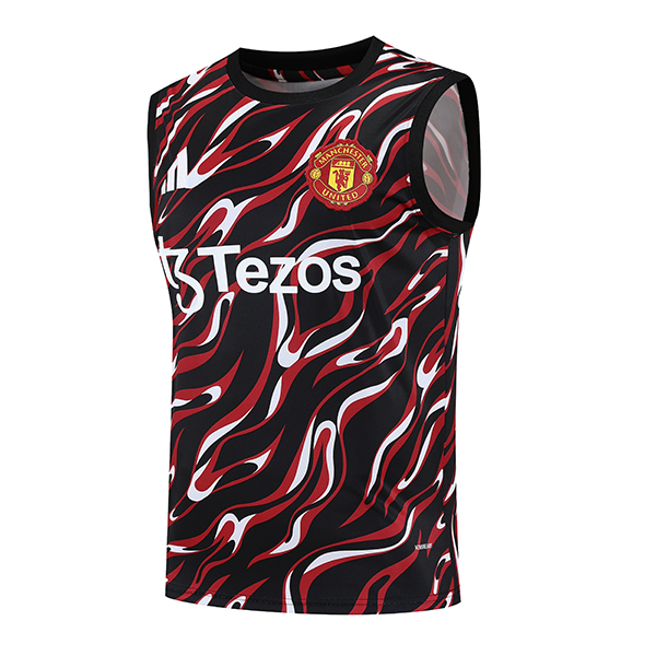 Canotta Allenamento Manchester United Rosso/Nero 2025 2026