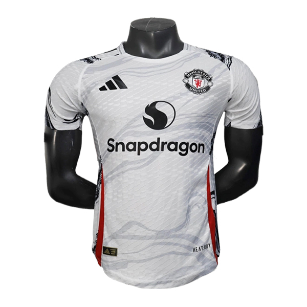 T Shirt Allenamento Manchester United Bianco/Nero/Rosso 2025 2026