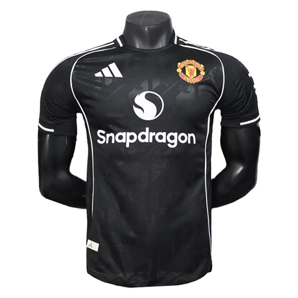 T Shirt Allenamento Manchester United Nero/Bianco 2025 2026