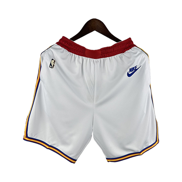 Pantaloncini NBA Golden State Warriors 2025/26 Bianco