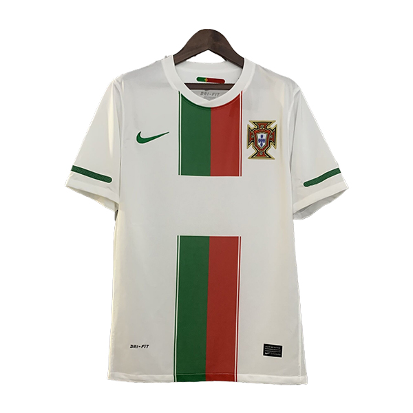 Seconda Maglia Retro Portogallo 2010 Bianco/Verde/Rosso