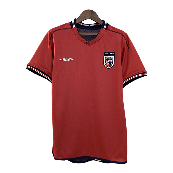 Seconda Maglia Retro Inghilterra 2002 Rosso