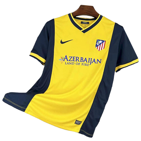 Seconda Maglia Retro Atletico Madrid 2013/2014 GIALLO/Blu