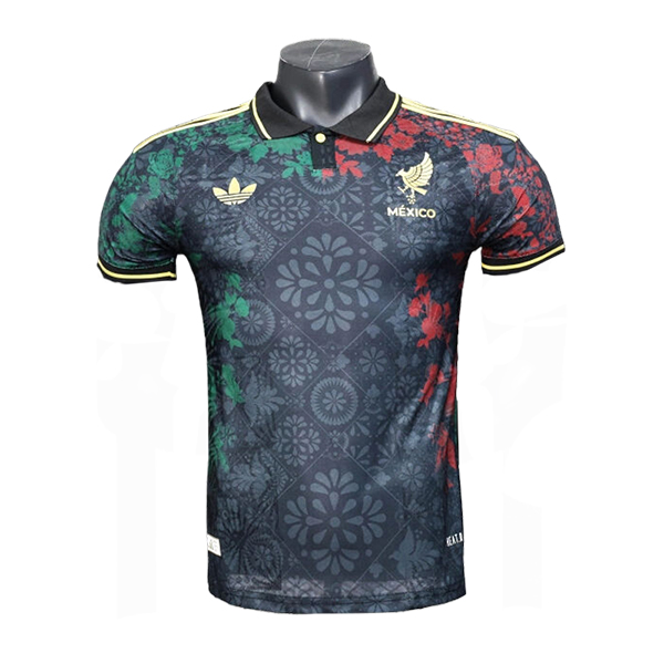 Maglia Squadra Messico Edizione Speciale 2025 2026 Nero/Verde