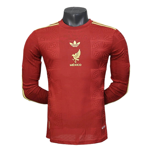 Maglia Squadra Messico Maniche lunghe Edizione Speciale 2025 2026 Rosso