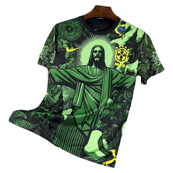Maglia Squadra Brasile Edizione Speciale 2025 2026 Verde
