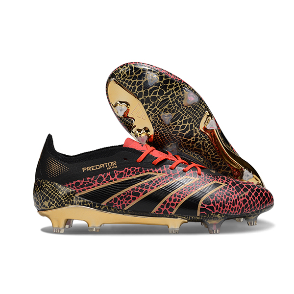 Adidas Scarpe Da Calcio 25 Predator Elite FG Nero/Rosso/Giallo