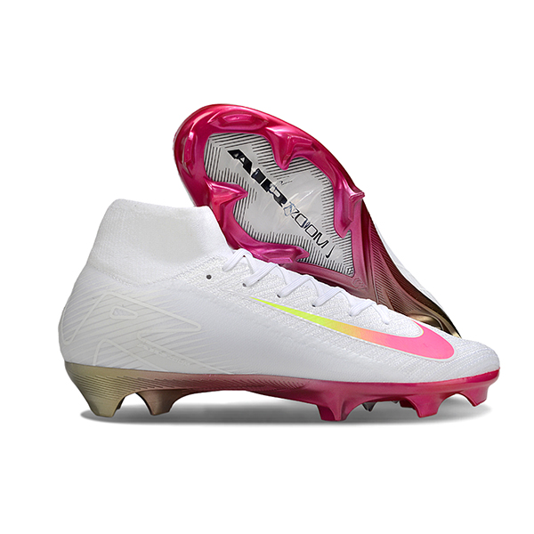 Nike Scarpe Da Calcio Air Zoom Mercurial Superfly IIX Elite FG Bianco/Rosa