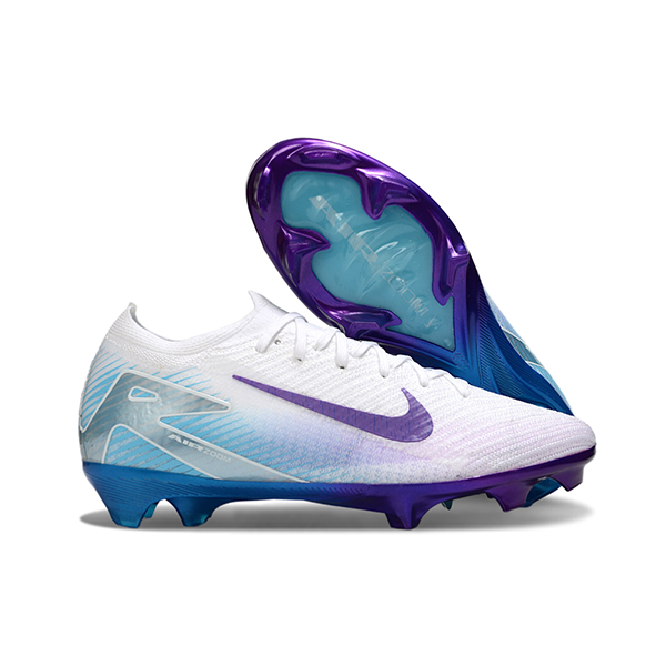 Nike Scarpe Da Calcio AIR Zoom Mercurial Vapor 16 Elite XXV FG Bianco/viola/Blu