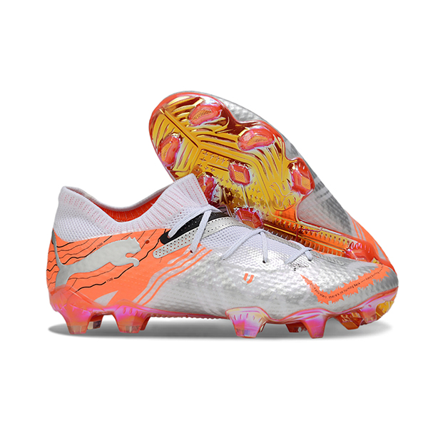PUMA Scarpe Da Calcio FUTURE 7 ULTIMATE FG/AG Grigio/Arancia