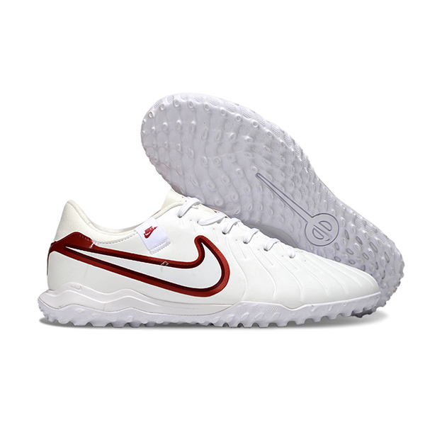 Nike Scarpe Da Calcio Tiempo Legend X Academy TF Bianco/Rosso