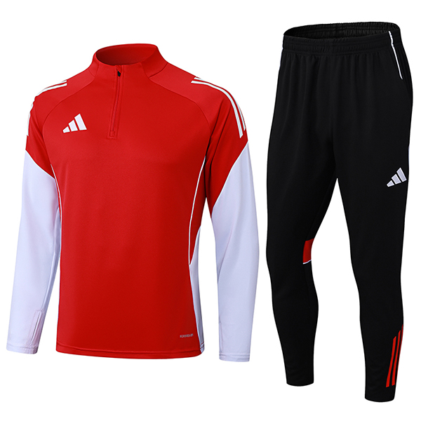 Tuta Calcio Adidas Rosso/Bianco 2025 2026