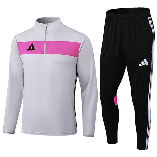 Tuta Calcio Adidas Grigio/Rosa 2025 2026