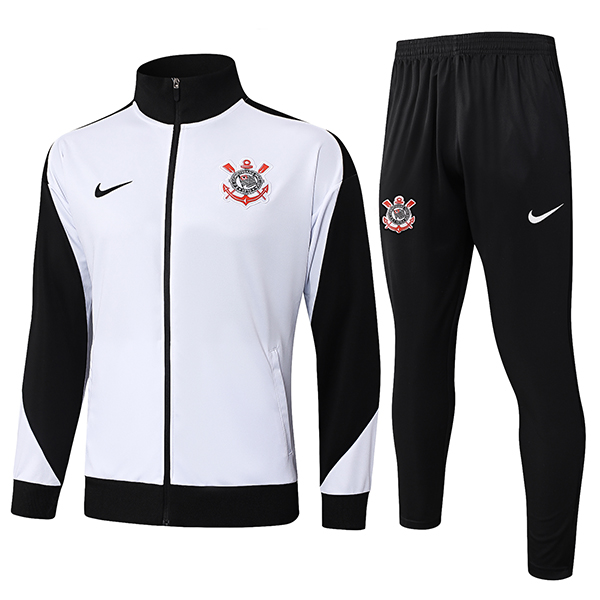 Tuta Calcio Giacca Corinthians Bianco/Nero 2025 2026