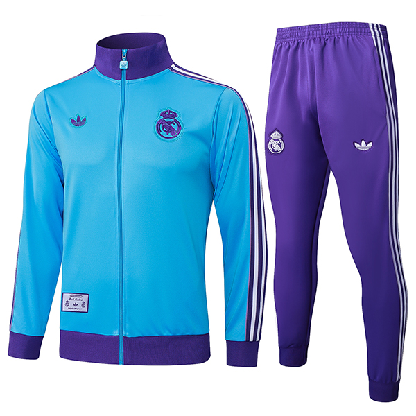 Tuta Calcio Giacca Real Madrid Blu/viola 2025 2026