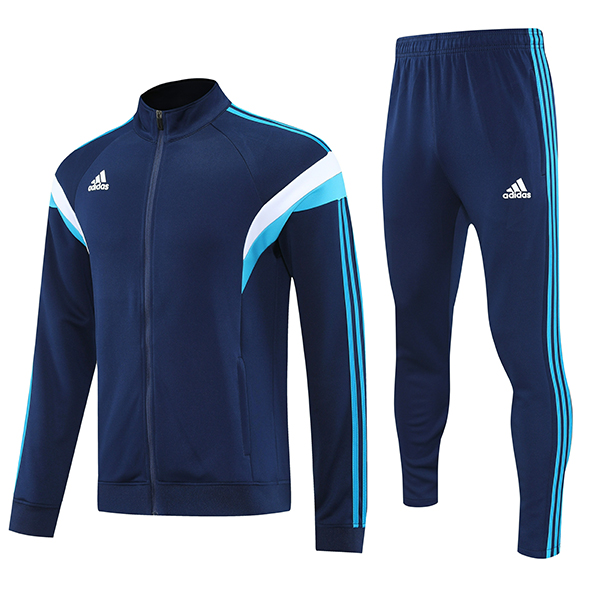 Tuta Calcio Giacca Adidas Blu/Bianco 2025 2026
