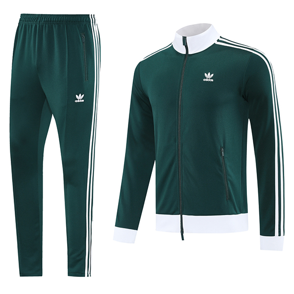 Tuta Calcio Giacca Adidas Verde/Bianco 2025 2026