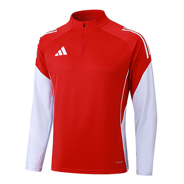 Felpa Allenamento Adidas Rosso/Bianco 2025 2026