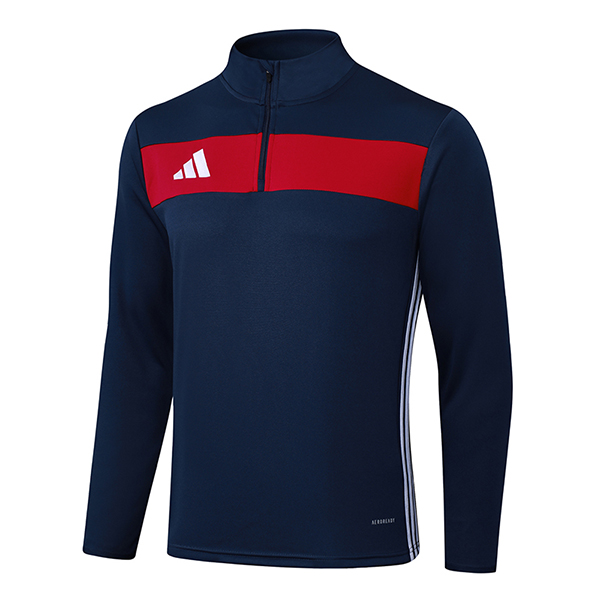 Felpa Allenamento Adidas Blu/Rosso 2025 2026