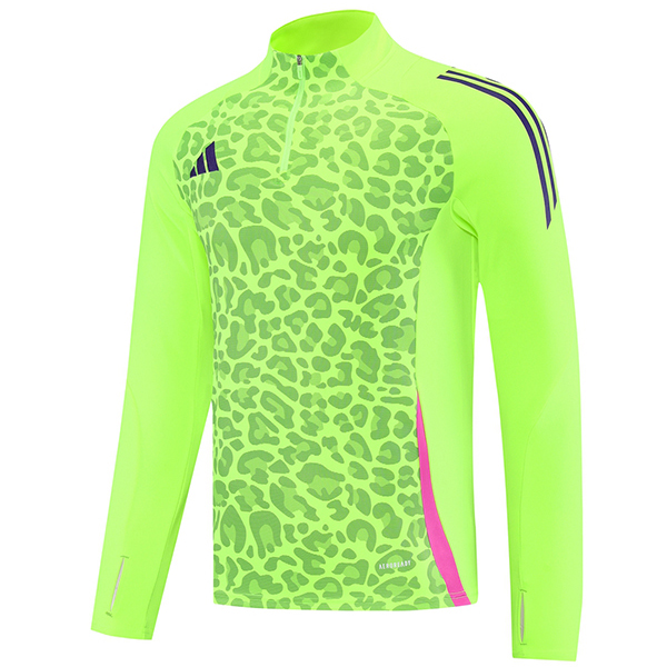 Felpa Allenamento Adidas Verde/Nero/Rosa 2025 2026