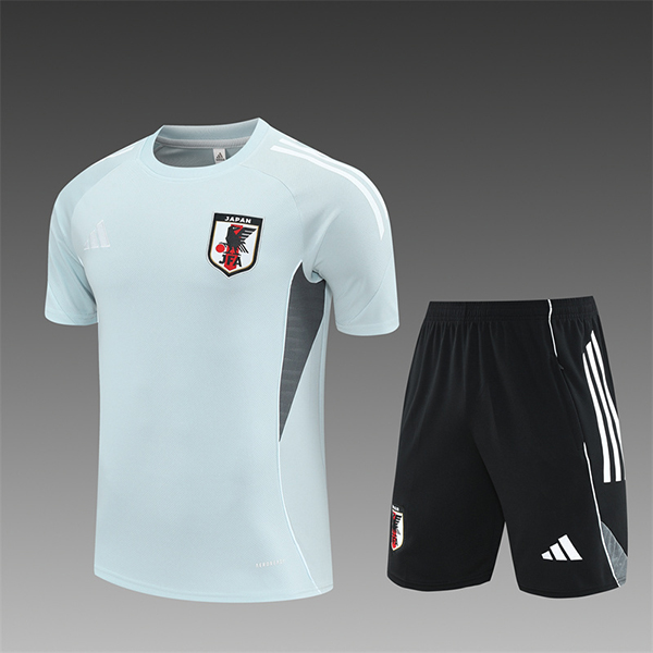 Kit Maglia Allenamento Giappone Bambino Grigio Chiaro 2025 2026