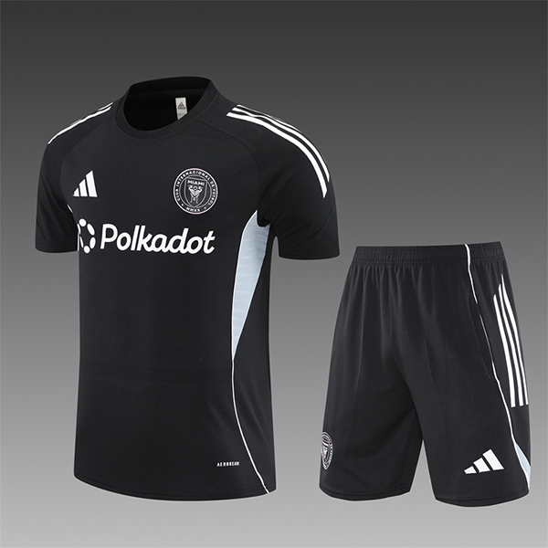 Kit Maglia Allenamento Inter Miami CF Bambino Nero 2025 2026