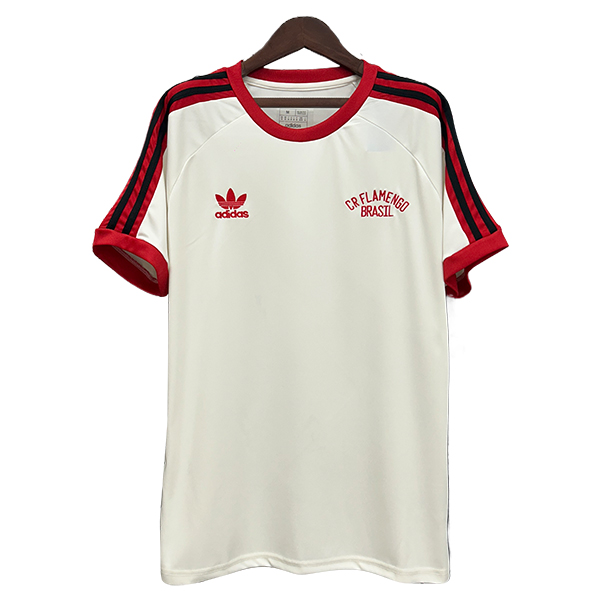 Maglia Calcio Flamengo Edizione Commemorativa 2025 2026 Bianco/Rosso
