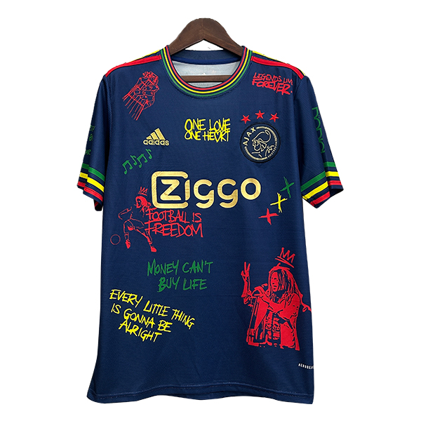 Maglia Calcio AFC Ajax Edizione Speciale 2025 2026 Blu Marino
