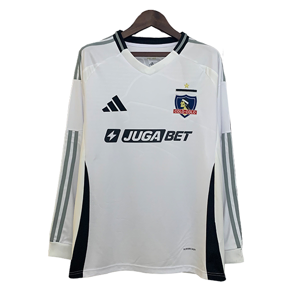 Nuovo Maglia da Colo-Colo Maniche lunghe Prima 2025 2026 Bianco