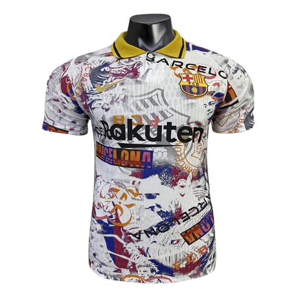 Maglia Calcio FC Barcellona Edizione Speciale 2025 2026 Bianco/Rosso