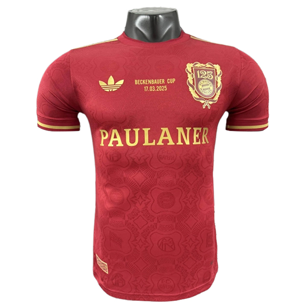 Maglia Calcio Bayern Monaco 125° anniversario 2025 2026 Rosso
