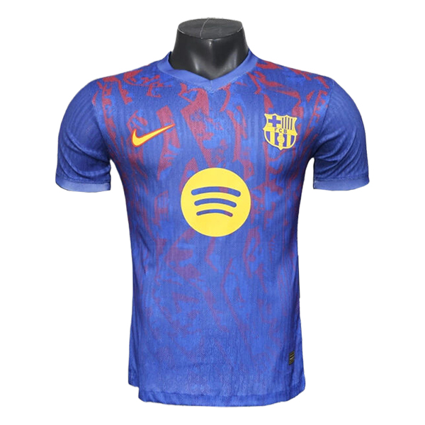 Maglia Calcio FC Barcellona Edizione Speciale 2025 2026 Blu Marino