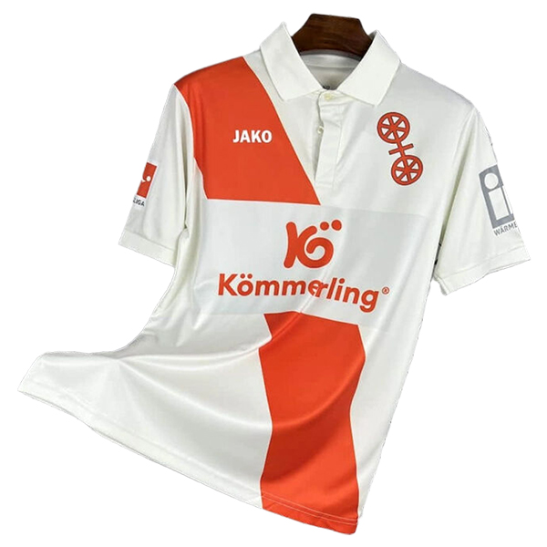 Maglia Calcio Mainz 120° anniversario 2025 2026 Bianco/Arancia