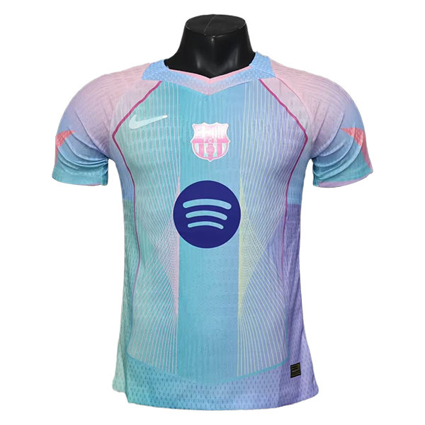 Maglia Calcio FC Barcellona Edizione Speciale 2025 2026 Azzurro Chiaro