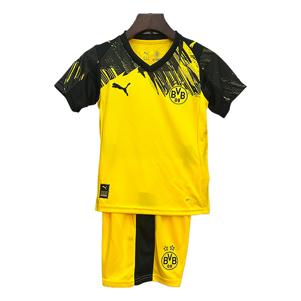 Prima Maglia Calcio Dortmund BVB Bambino 2025 2026 GIALLO/Nero