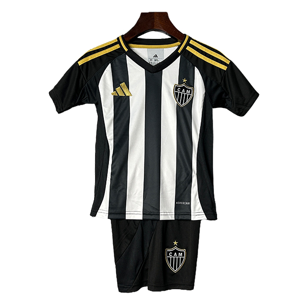 Nuovo Maglia da Atletico Mineiro Bambino Prima 2025 2026 Nero/Bianco