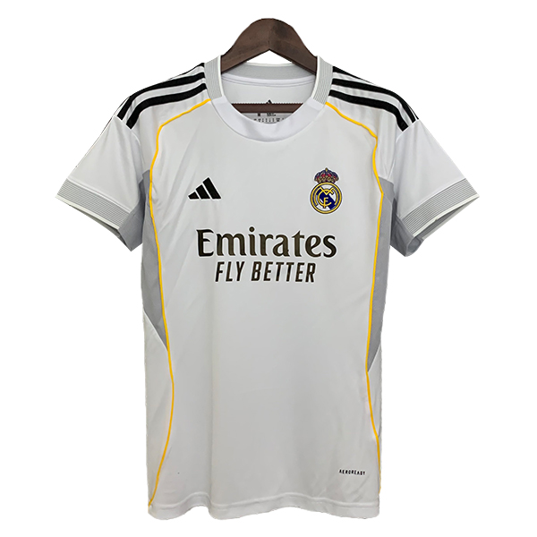 Prima Maglia Calcio Real Madrid Donne 2025 2026 Bianco