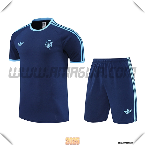 Kit Maglia Allenamento Argentina Blu 2025 2026