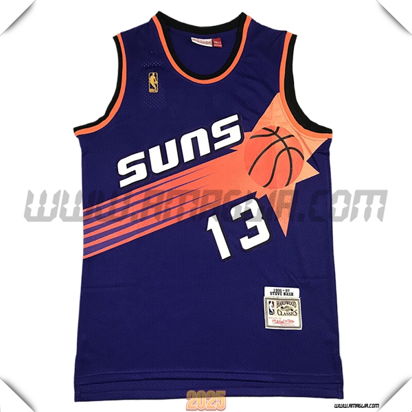 Maglia Phoenix Suns (NASH #13) 2025/26 viola/Arancia