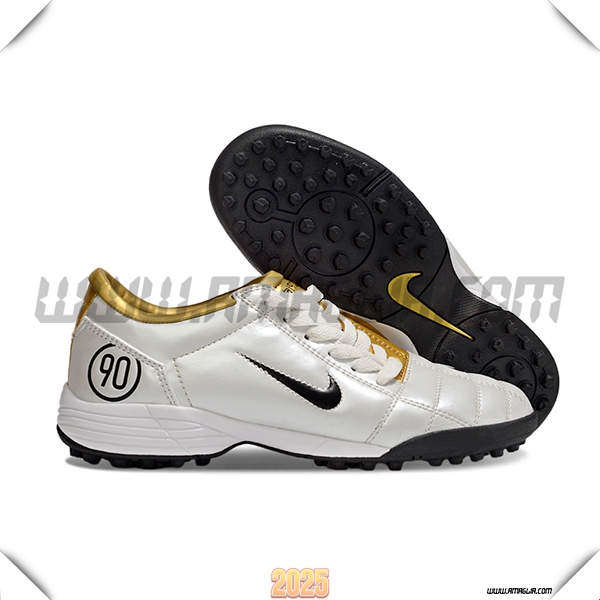 Nike Scarpe Da Calcio T90 TF Grigio/Giallo/Nero