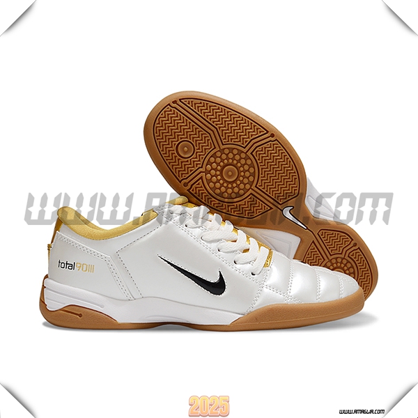 Nike Scarpe Da Calcio T90 IC Bianco/Giallo/Nero