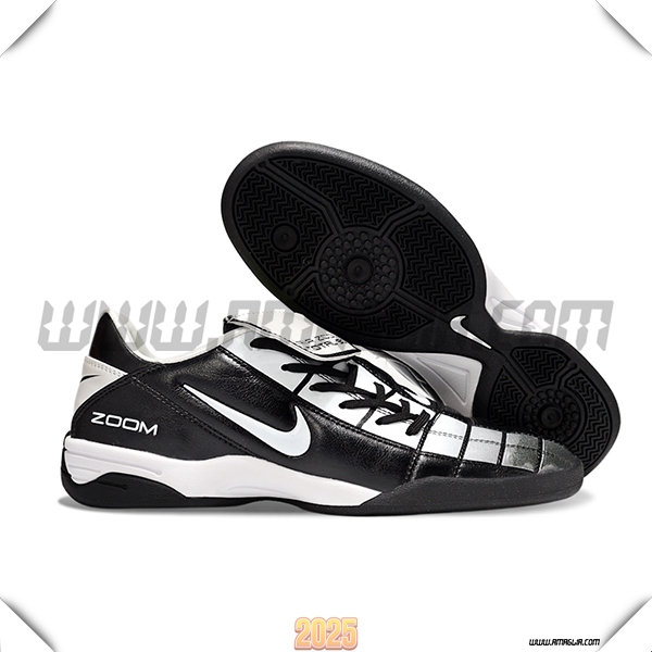 Nike Scarpe Da Calcio T90 TF Nero/Grigio -02
