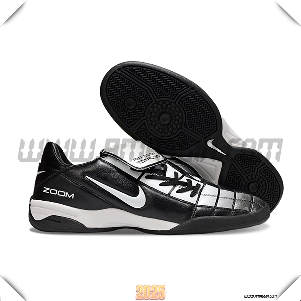 Nike Scarpe Da Calcio T90 TF Nero/Grigio -03