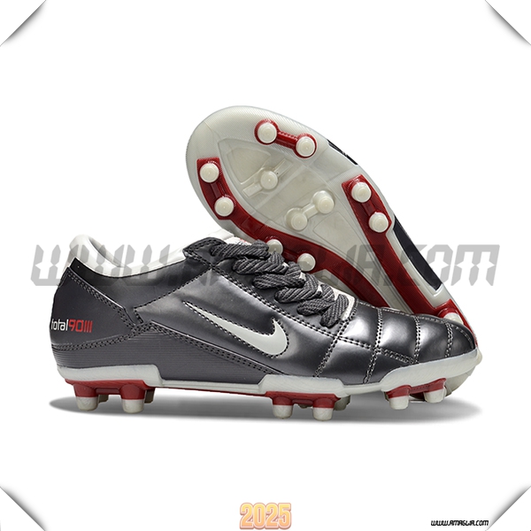 Nike Scarpe Da Calcio T90 FG Grigio/Rosso