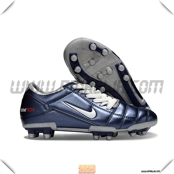 Nike Scarpe Da Calcio T90 FG Blu/Bianco