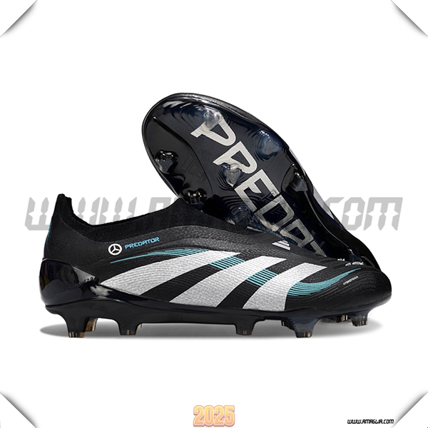 Adidas Scarpe Da Calcio 25 Predator Elite LL FG Nero/Grigio/Blu