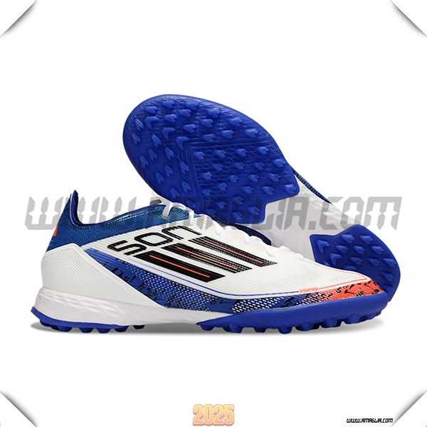 Adidas Scarpe Da Calcio F50 PRO TF Bianco/Blu/Nero