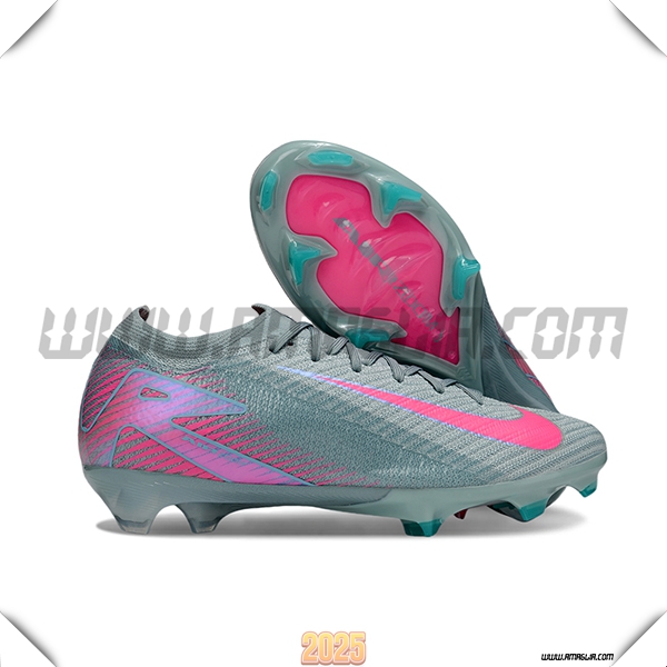 Nike Scarpe Da Calcio AIR Zoom Mercurial Vapor 16 Elite XXV FG Grigio/Rosa